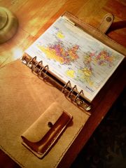 Inside ring binder