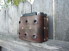 Custom Motorcycle Battery Cover