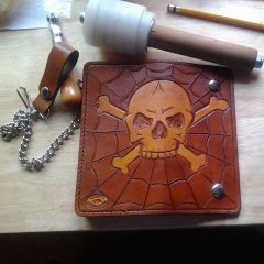 Springfield Leather biker wallet kit