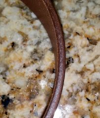 Waxy harness leather edge