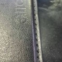 .8mm braided thread on the card wallet