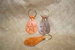 pentangle key rings