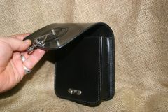 Awen carved belt pouch