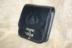 Awen carved belt pouch