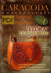 Patterns and tutorial Caracoda Leathercraft  issue 1