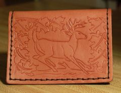 Trifold wallet back