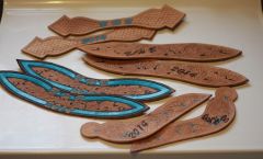 4 of 8 award spur straps.