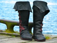 Custom Pirate Boots