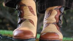 Custom Leaf Moccasin 1