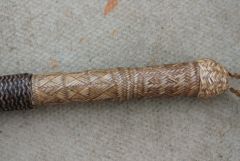 rawhide quirt handle