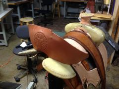 Cantle Back in place