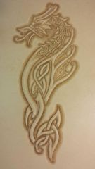 First Carving for Grandsons Fly rod case