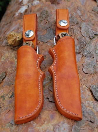 My First Every Leather Project Sheaths