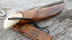 SV-90 Fillet Knife with Mammoth Ivory Handle