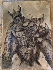 8x10 tooled viking