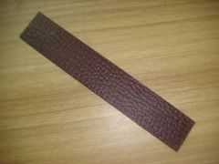 Peru   sample swatch Of belt (embossed leather)