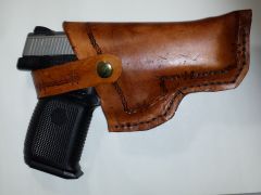 front of 9 mm holster
