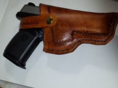 front of 9 mm holster