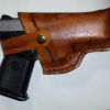 front of 9 mm holster