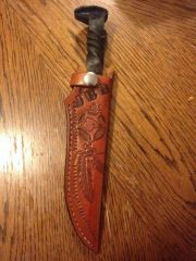 Custom knife sheath