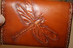 Change Purse with dragonfly