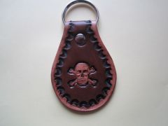Key Fob Hacker Antique Brown