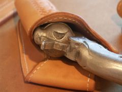Holster drying after wet molding.