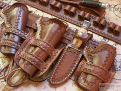 single action holsters belts finished