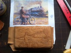 Phone Case, Harley & Steam Train