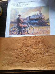 Phone Case, Harley & Steam Train