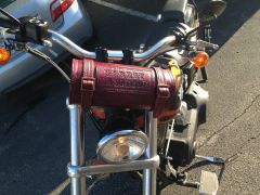 Motorcycle fork bag