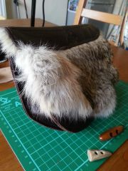 rabbit fur sporran