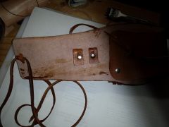 revolver holster back