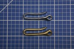 Japanese kanji style wallet chain hooks (small)