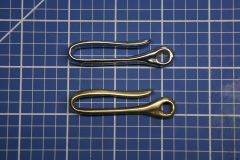 Japanese kanji style wallet chain hooks (large)