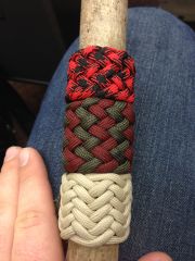 Turks Heads on a Broom Handle