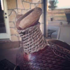 Finished Horn Knot 3