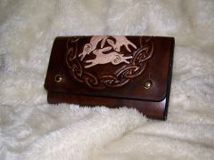 Shotgun shell wallet for belt