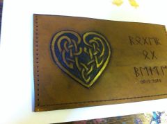 Celtic heart and futhark