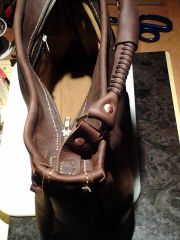 my first leather bag
