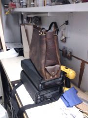 my first leather bag