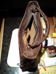 my first leather bag