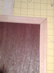 wood and leather book