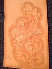 First go at tooling - Acanthus leaf