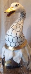 Swan helm crest