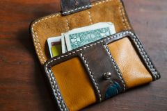 Small feather pouch
