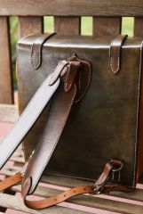 Feather backpack