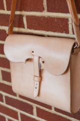 Violin bag in veg tanned