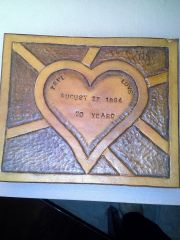 Tooled Plaque
