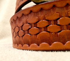 Western Basket Weave Belt